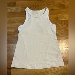 white lululemon align racerback tank top